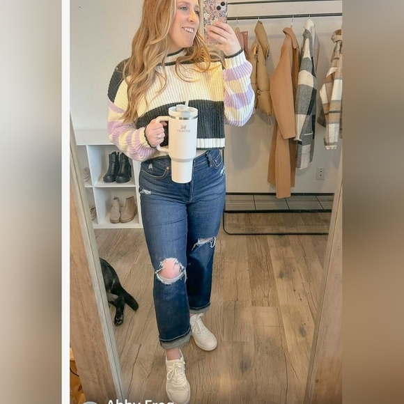 (179)Levi's Women's Ribcage Straight Ankle Jeans 100% Cotton A Super High Rise - Picture 2 of 16